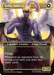 Kefka, Court Mage // Kefka, Ruler of Ruin (Borderless) (Surge Foil) [FINAL FANTASY] | Good Games Cannington