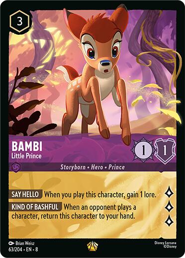 Bambi - Little Prince (63/204) [Reign of Jafar] | Good Games Cannington