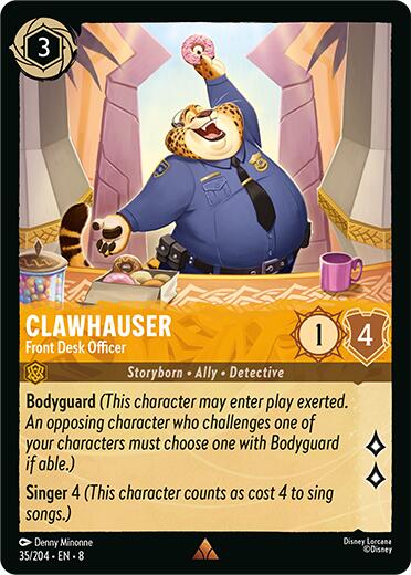 Clawhauser - Front Desk Officer (35/204) [Reign of Jafar] | Good Games Cannington