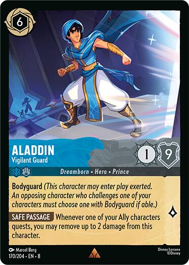 Aladdin - Vigilant Guard (170/204) [Reign of Jafar] | Good Games Cannington