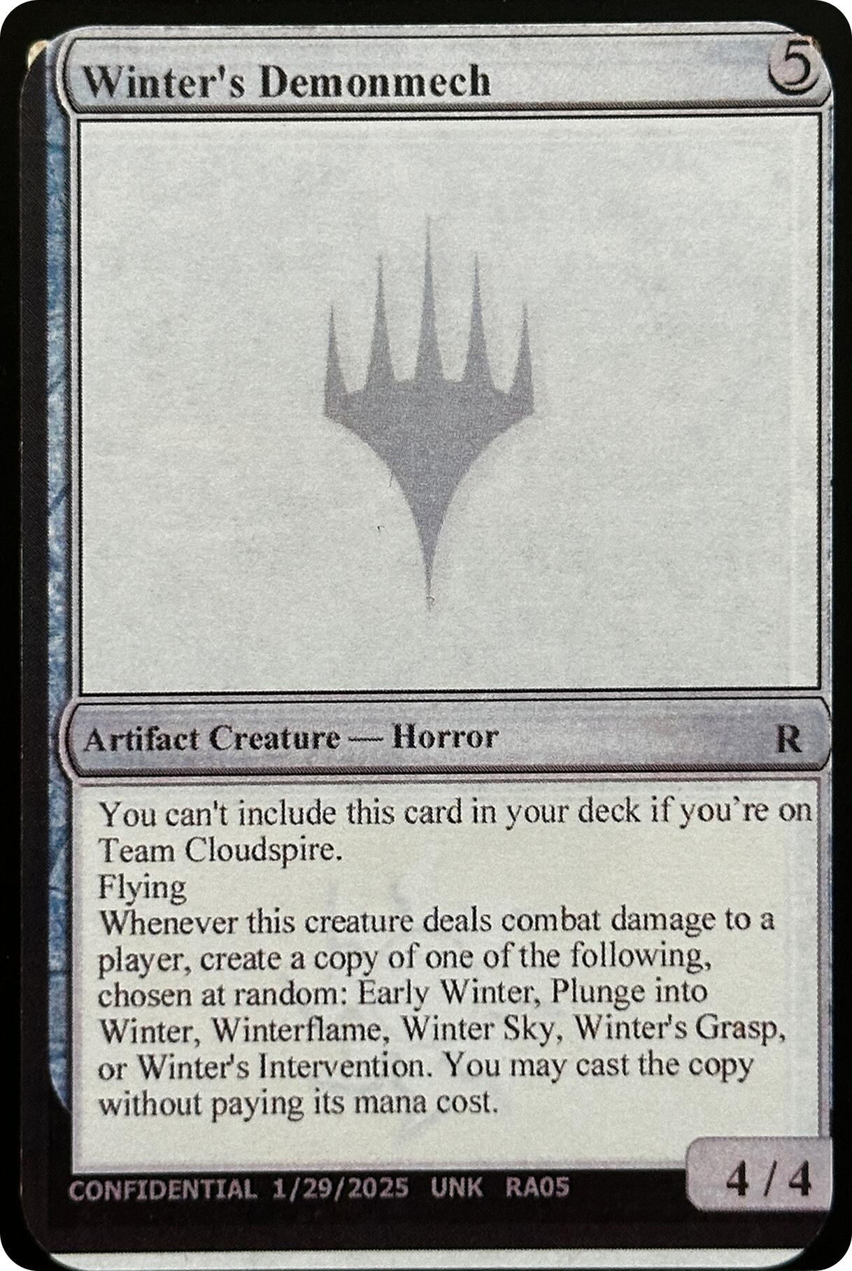 Winter's Demonmech [Unknown Event] | Good Games Cannington