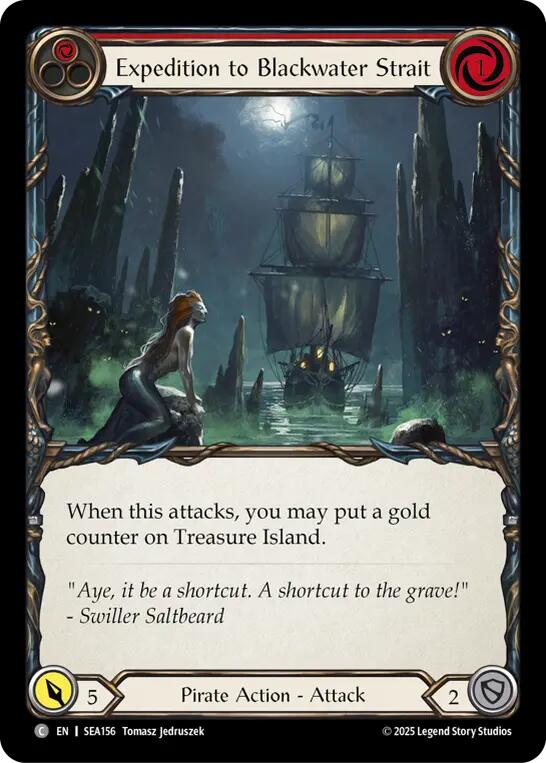 Expedition to Blackwater Strait [SEA156] (High Seas)  Rainbow Foil | Good Games Cannington