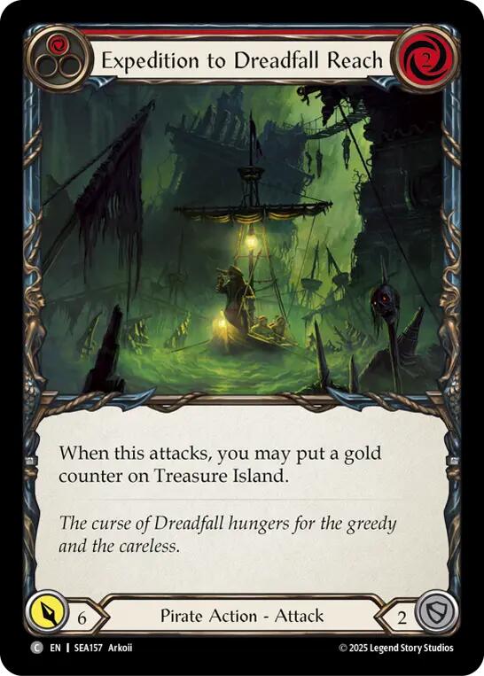 Expedition to Dreadfall Reach [SEA157] (High Seas)  Rainbow Foil | Good Games Cannington