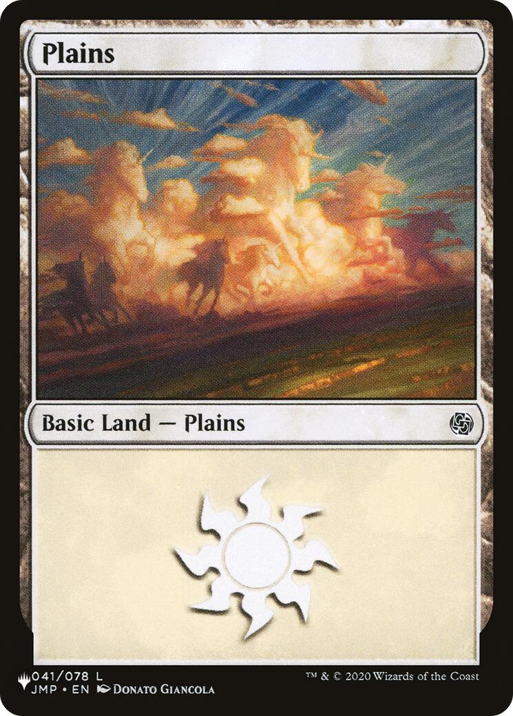 Plains (041) (JMP) [The List] | Good Games Cannington