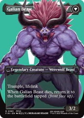 Vincent Valentine // Galian Beast (Borderless) [FINAL FANTASY] | Good Games Cannington