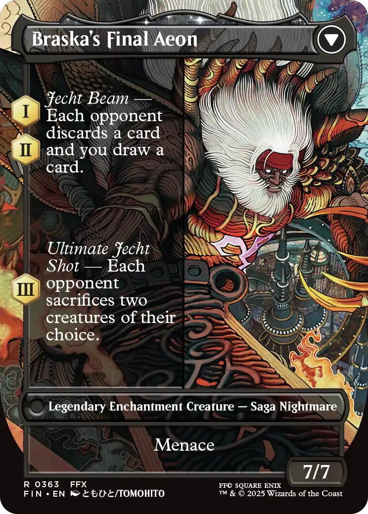 Jecht, Reluctant Guardian // Braska's Final Aeon (Borderless) [FINAL FANTASY] | Good Games Cannington