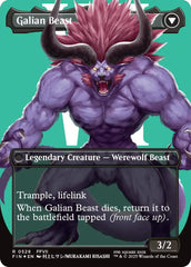 Vincent Valentine // Galian Beast (Borderless) (Surge Foil) [FINAL FANTASY] | Good Games Cannington