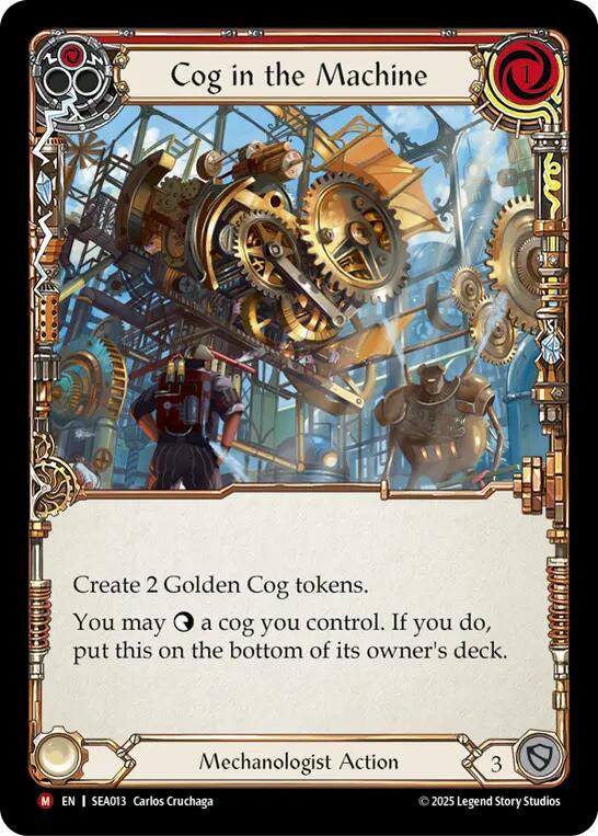 Cog in the Machine [SEA013] (High Seas)  Rainbow Foil | Good Games Cannington