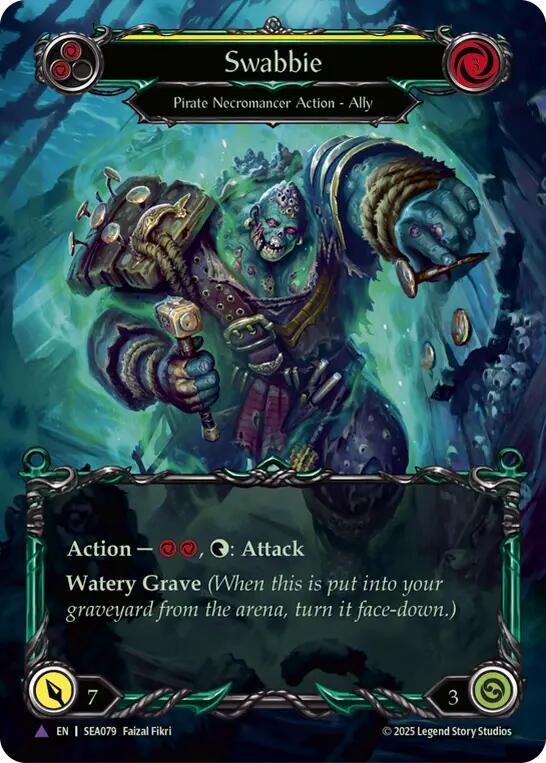 Swabbie (Marvel) [SEA079] (High Seas)  Cold Foil | Good Games Cannington