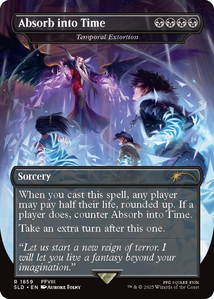 Absorb into Time - Temporal Extortion [Secret Lair Drop Series] | Good Games Cannington