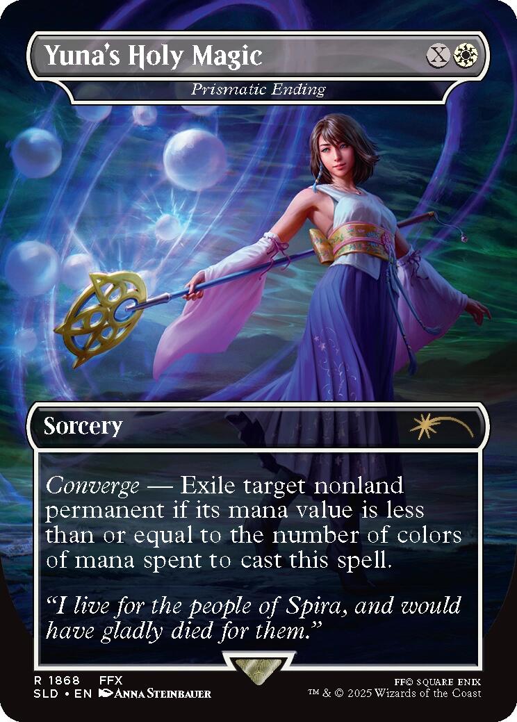 Yuna's Holy Magic - Prismatic Ending [Secret Lair Drop Series] | Good Games Cannington