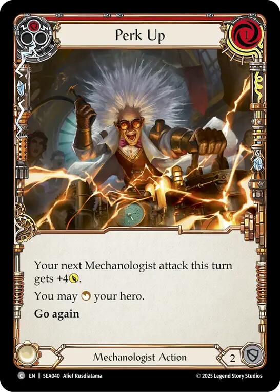 Perk Up [SEA040] (High Seas)  Rainbow Foil | Good Games Cannington