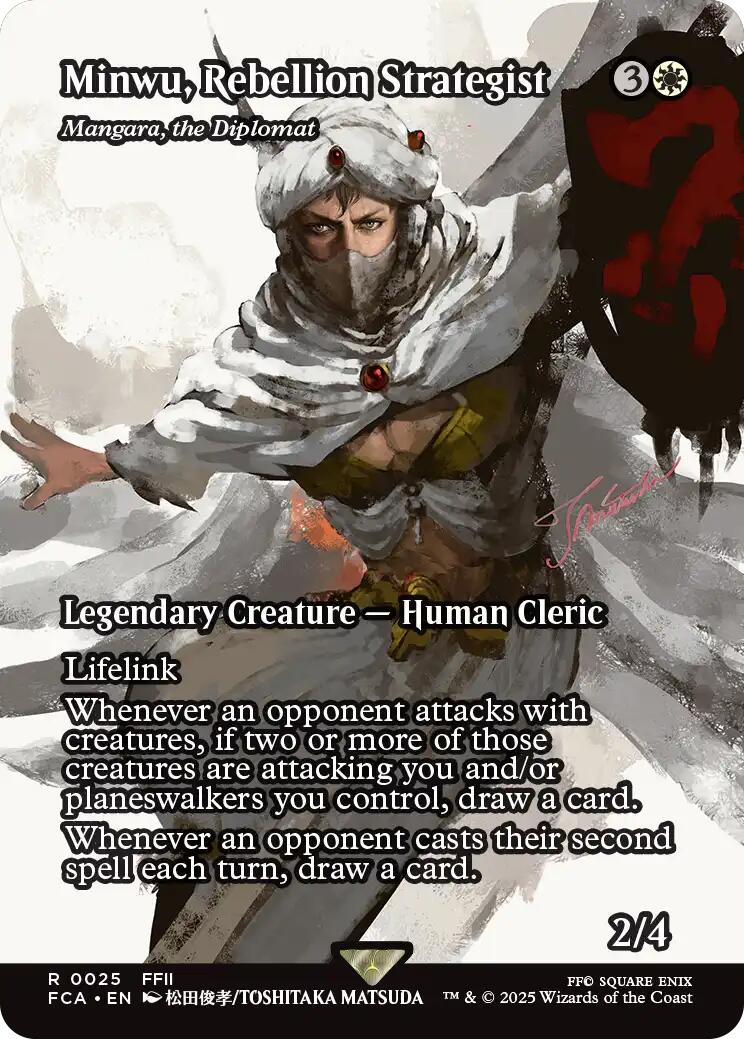 Minwu, Rebellion Strategist - Mangara, the Diplomat (Showcase) [FINAL FANTASY : Through the Ages] | Good Games Cannington
