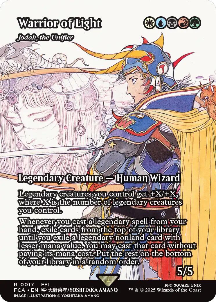 Warrior of Light - Jodah, the Unifier (Showcase) [FINAL FANTASY : Through the Ages] | Good Games Cannington