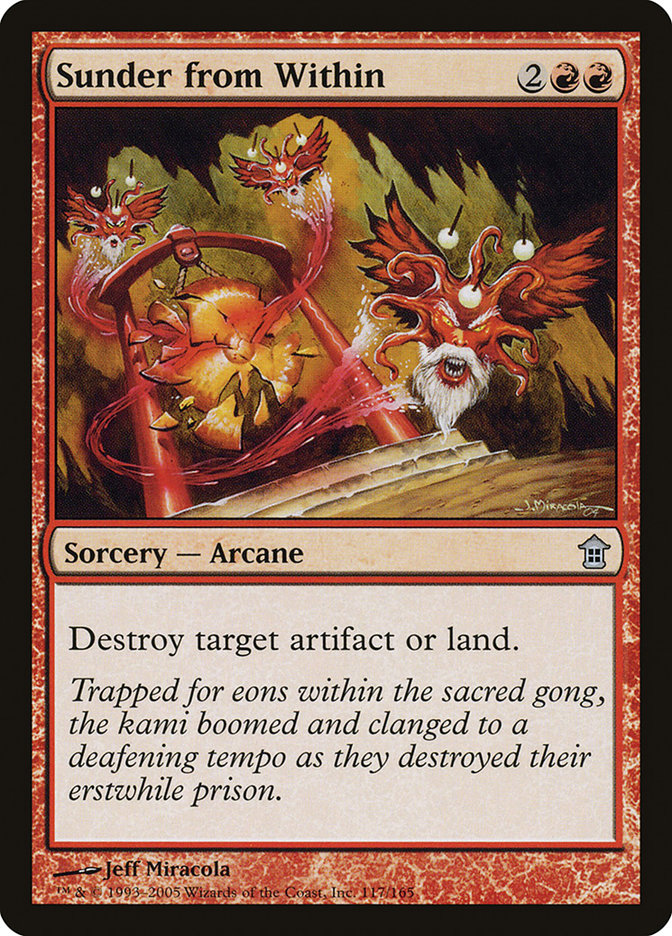 Sunder from Within [Saviors of Kamigawa] | Good Games Cannington