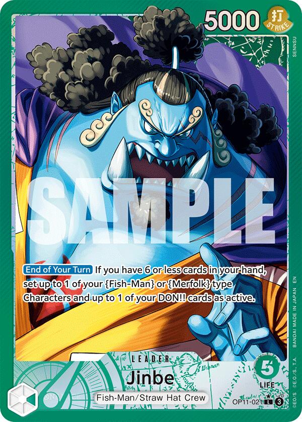 Jinbe (021) (Alternate Art) [A Fist of Divine Speed] | Good Games Cannington