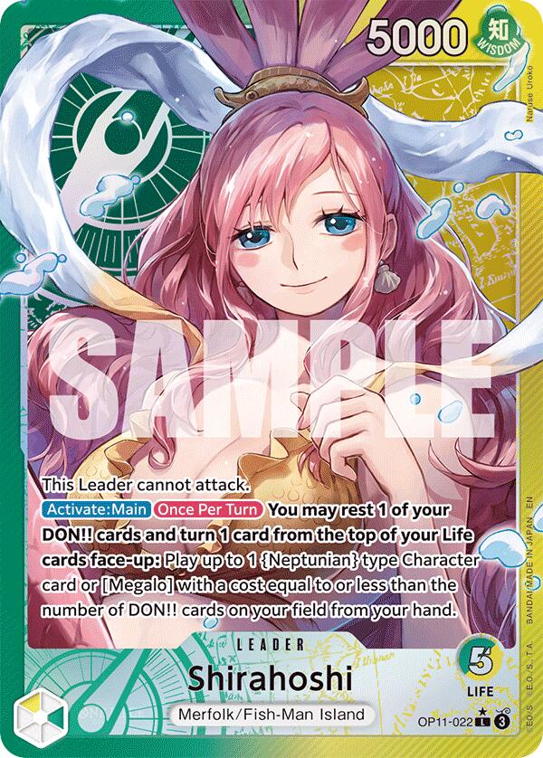 Shirahoshi (Alternate Art) [A Fist of Divine Speed] | Good Games Cannington