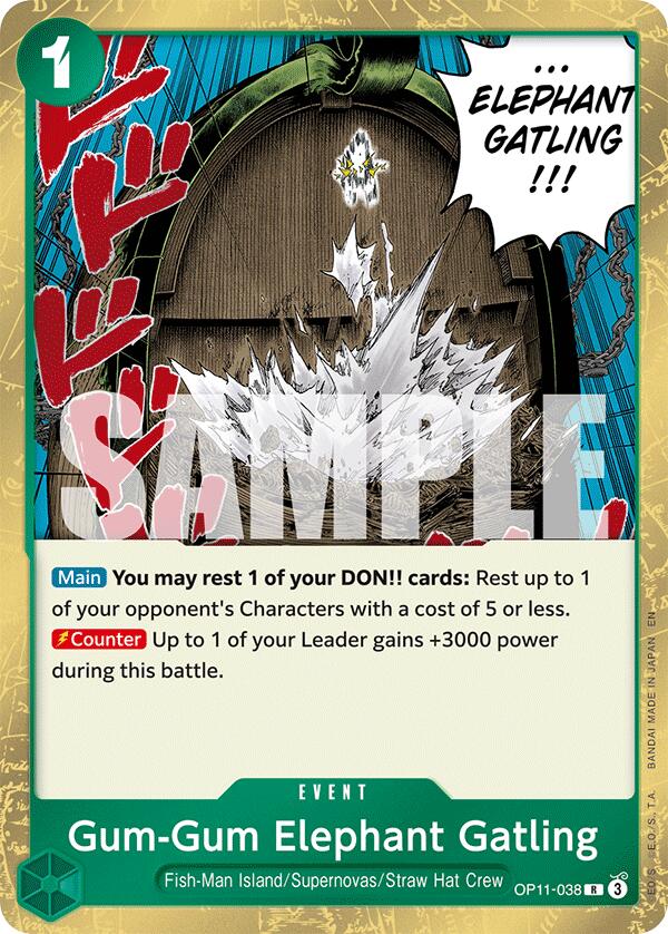 Gum-Gum Elephant Gatling [A Fist of Divine Speed] | Good Games Cannington