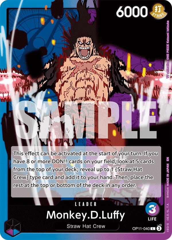 Monkey.D.Luffy (040) [A Fist of Divine Speed] | Good Games Cannington