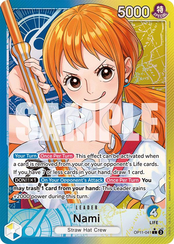 Nami (041) (Alternate Art) [A Fist of Divine Speed] | Good Games Cannington