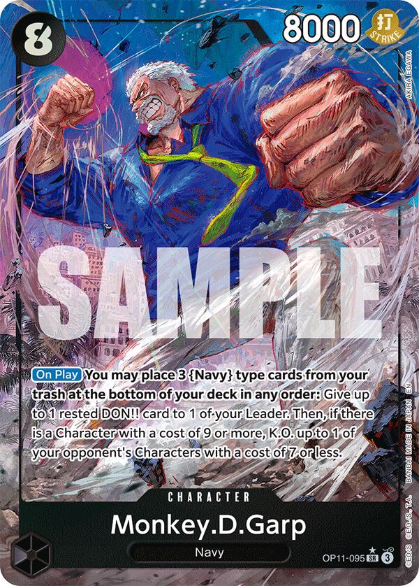 Monkey.D.Garp (Alternate Art) [A Fist of Divine Speed] | Good Games Cannington