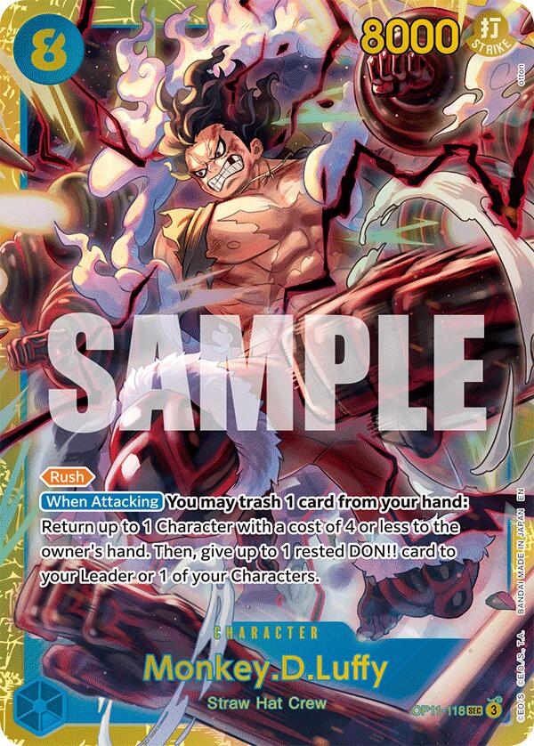 Monkey.D.Luffy (118) [A Fist of Divine Speed] | Good Games Cannington