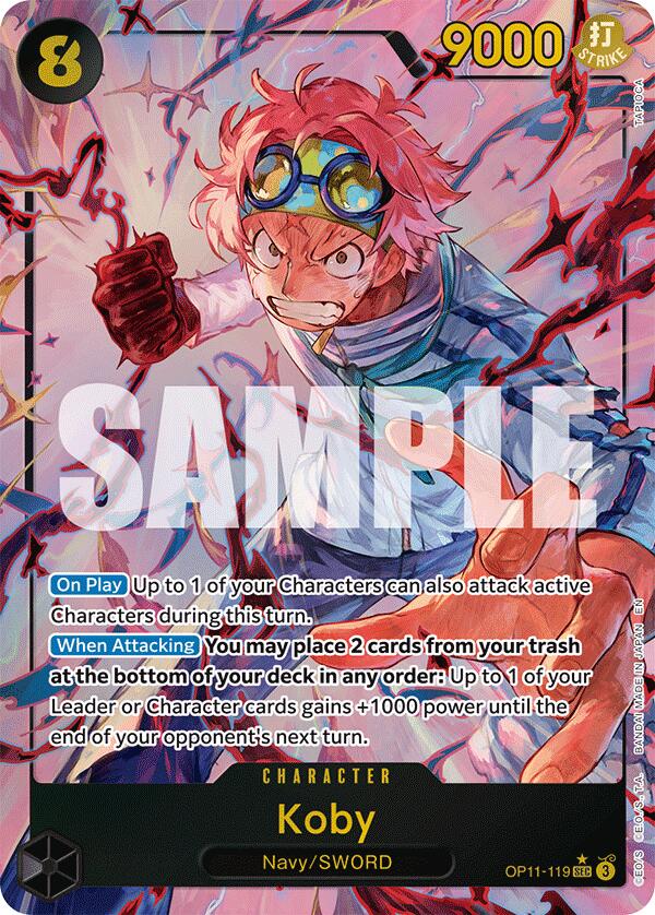 Koby (119) (Alternate Art) [A Fist of Divine Speed] | Good Games Cannington