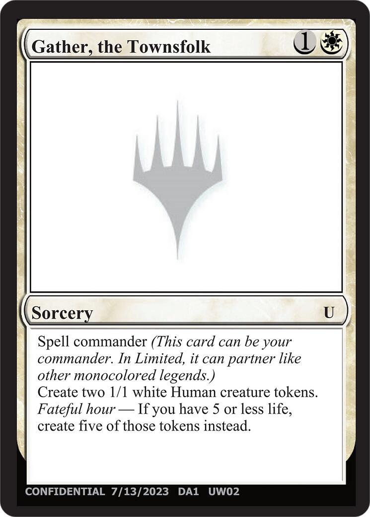 Gather, the Townsfolk [Unknown Event] | Good Games Cannington
