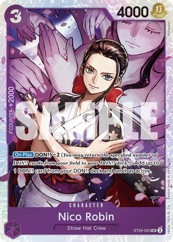 Nico Robin [Starter Deck: Purple/Black Monkey.D.Luffy] | Good Games Cannington