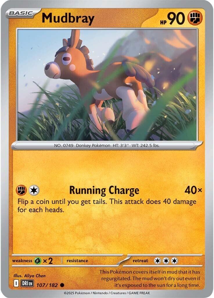 Mudbray (107/182) [Scarlet & Violet: Destined Rivals] | Good Games Cannington