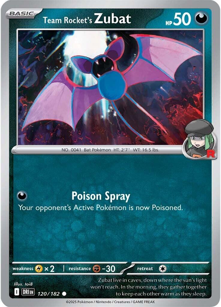 Team Rocket's Zubat (120/182) [Scarlet & Violet: Destined Rivals] | Good Games Cannington