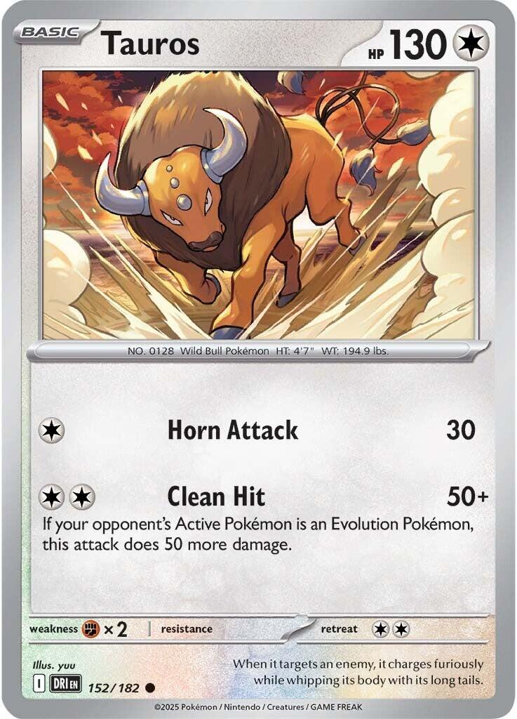 Tauros (152/182) [Scarlet & Violet: Destined Rivals] | Good Games Cannington