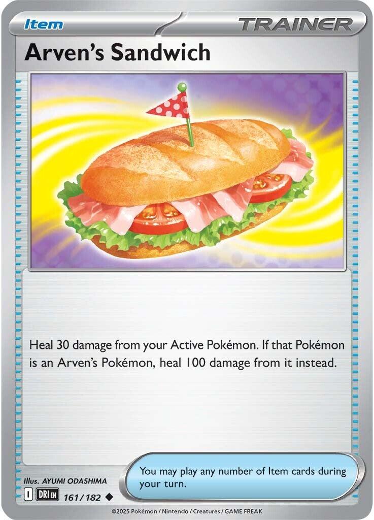 Arven's Sandwich (161/182) [Scarlet & Violet: Destined Rivals] | Good Games Cannington