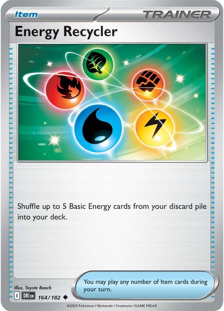 Energy Recycler (164/182) [Scarlet & Violet: Destined Rivals] | Good Games Cannington