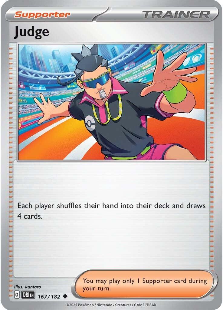 Judge (167/182) [Scarlet & Violet: Destined Rivals] | Good Games Cannington