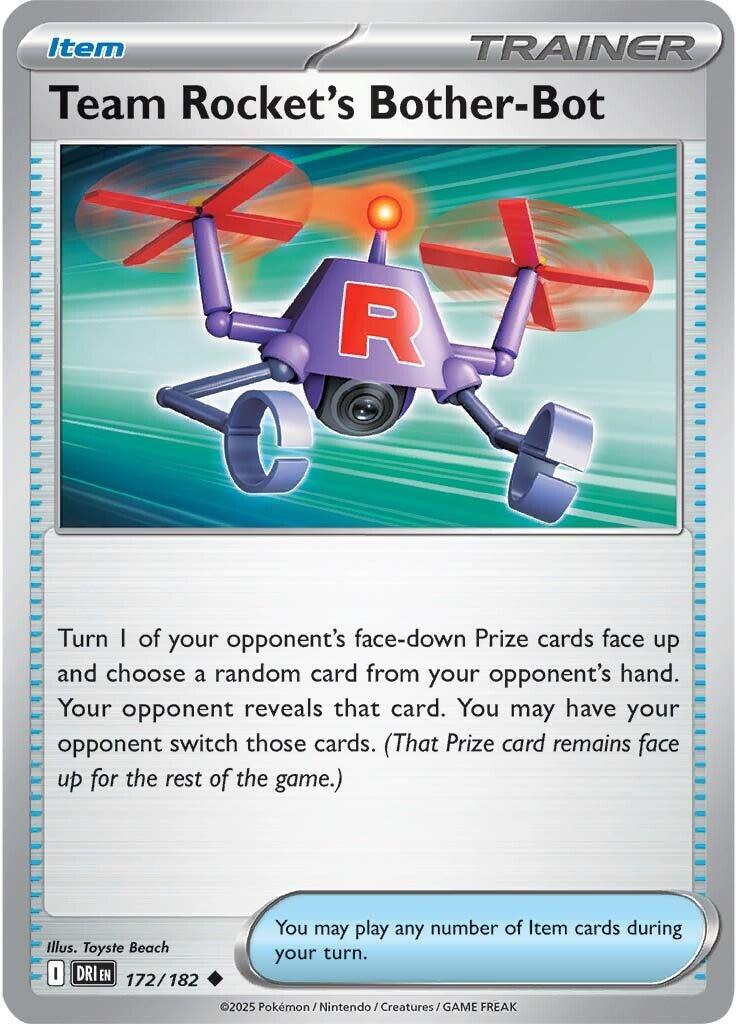 Team Rocket's Bother-Bot (172/182) [Scarlet & Violet: Destined Rivals] | Good Games Cannington