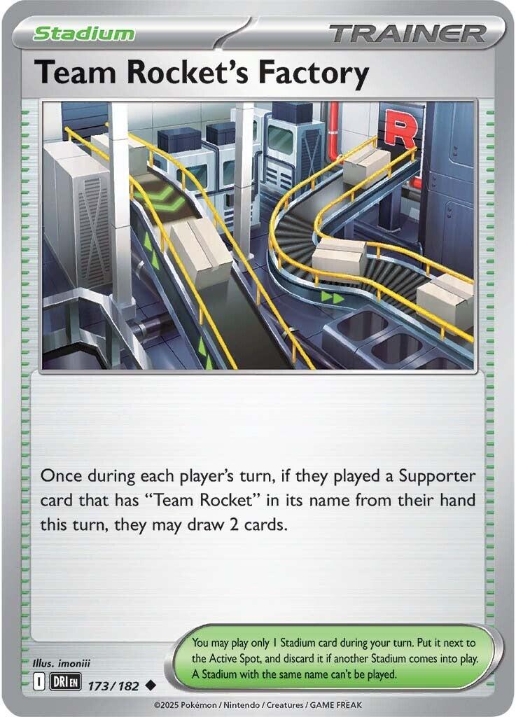 Team Rocket's Factory (173/182) [Scarlet & Violet: Destined Rivals] | Good Games Cannington