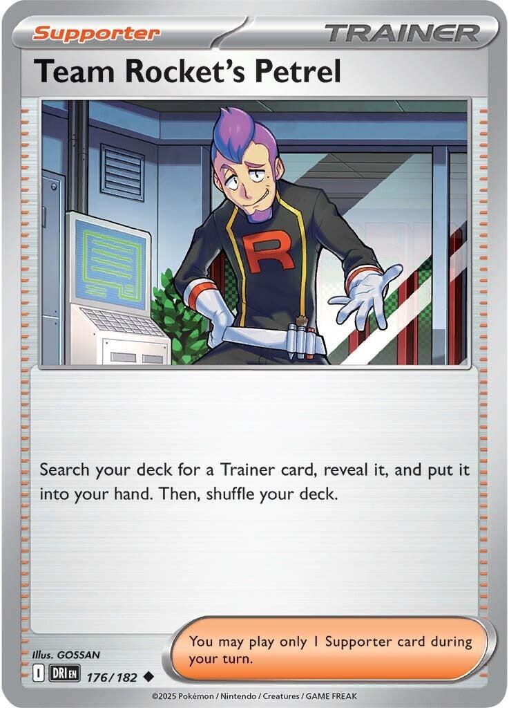 Team Rocket's Petrel (176/182) [Scarlet & Violet: Destined Rivals] | Good Games Cannington
