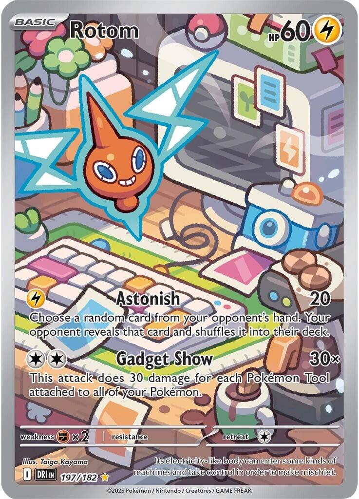 Rotom (197/182) [Scarlet & Violet: Destined Rivals] | Good Games Cannington