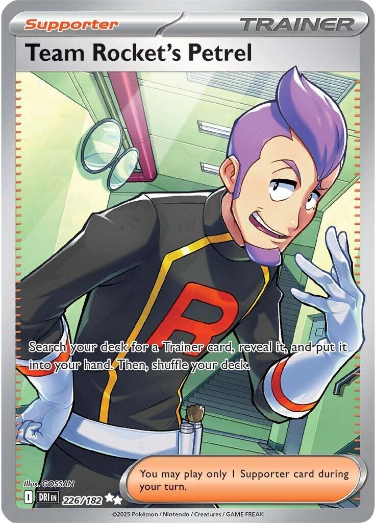 Team Rocket's Petrel (226/182) [Scarlet & Violet: Destined Rivals] | Good Games Cannington