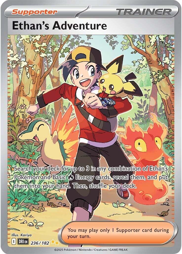 Ethan's Adventure (236/182) [Scarlet & Violet: Destined Rivals] | Good Games Cannington