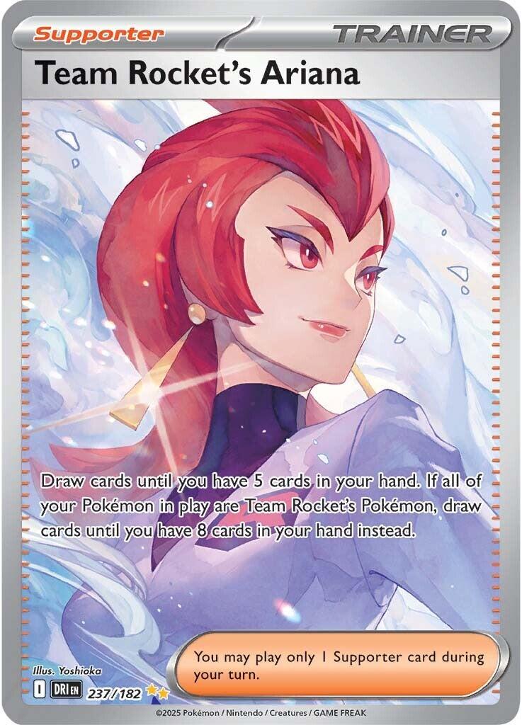 Team Rocket's Ariana (237/182) [Scarlet & Violet: Destined Rivals] | Good Games Cannington