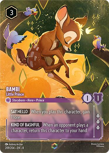 Bambi - Little Prince (Enchanted) (209/204) [Reign of Jafar] | Good Games Cannington