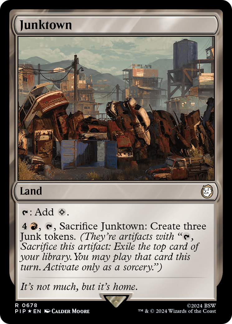 Junktown (Surge Foil) [Fallout] | Good Games Cannington