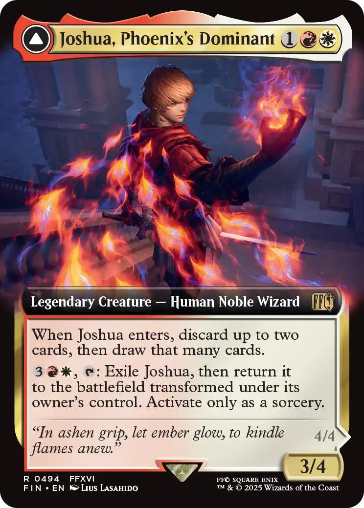 Joshua, Phoenix's Dominant (Extended Art) [FINAL FANTASY] | Good Games Cannington
