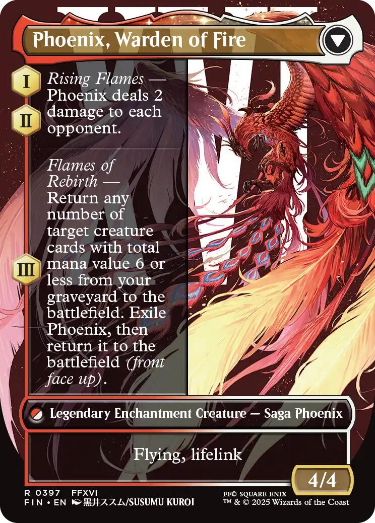 Joshua, Phoenix's Dominant (Borderless) [FINAL FANTASY] | Good Games Cannington