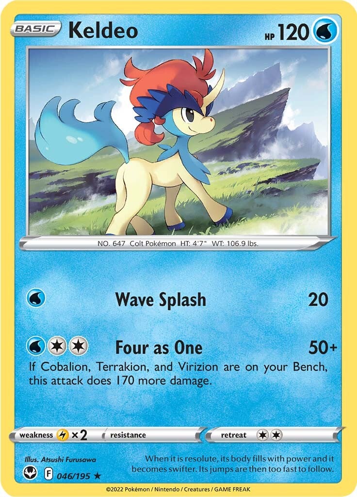 Keldeo (046/195) [Sword & Shield: Silver Tempest] | Good Games Cannington