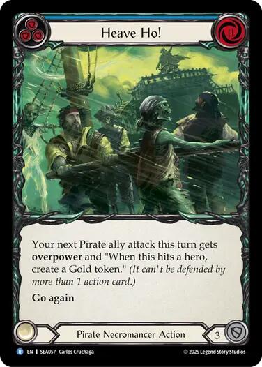 Heave Ho! [SEA057] (High Seas)  Rainbow Foil | Good Games Cannington
