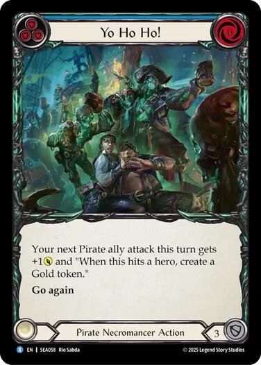 Yo Ho Ho! [SEA058] (High Seas)  Rainbow Foil | Good Games Cannington