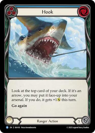 Hook [SEA103] (High Seas)  Rainbow Foil | Good Games Cannington